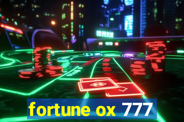 fortune ox 777